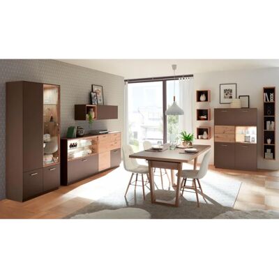 MÄUSBACHER Frame Hängeschrank - Lava Matt/Asteichefarben - 35cm MÄUSBACHER Frame Hängeschrank - Lava Matt/Asteichefarben - 35cm