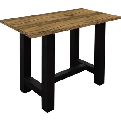 MÄUSBACHER Schwarzer rechteckiger Bartisch 120x105x70 cm MÄUSBACHER Schwarzer rechteckiger Bartisch 120x105x70 cm