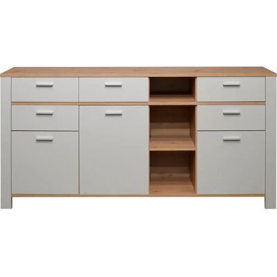 MÄUSBACHER Nele Sideboard - 5 Schubladen, 3 Regale, 3 offene Fächer, Made in Germany MÄUSBACHER Nele Sideboard - 5 Schubladen, 3 Regale, 3 offene Fächer, Made in Germany