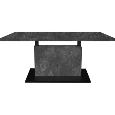 MÄUSBACHER Lift Couchtisch - Keramikoptik, Vulkanschwarz, Höhenverstellbar MÄUSBACHER Lift Couchtisch - Keramikoptik, Vulkanschwarz, Höhenverstellbar
