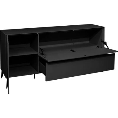 MÄUSBACHER - Imola - anthrazit matt lack - Lowboard MÄUSBACHER - Imola - anthrazit matt lack - Lowboard