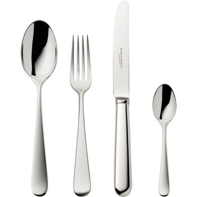 Robbe & Berking Menübesteck-Set Dante 150 g versilbert, 4-tlg. Robbe & Berking Menübesteck-Set Dante 150 g versilbert, 4-tlg.