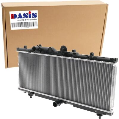 Aks Dasis 080570n Aluminium Radiator - Bil Motor Kjøling Deler Aks Dasis 080570n Aluminium Radiator - Bil Motor Kjøling Deler