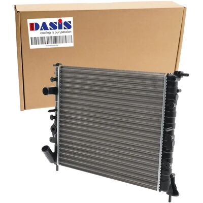 AKS DASIS 180240N Motorkjøleradiator for Renault Clio 2, Kangoo I, Dacia Logan AKS DASIS 180240N Motorkjøleradiator for Renault Clio 2, Kangoo I, Dacia Logan
