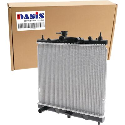 Nissan/Renault Koelradiator - Inlaat 28mm - 380x445mm - 1,64kg - Voor Micra, Clio, Modus Nissan/Renault Koelradiator - Inlaat 28mm - 380x445mm - 1,64kg - Voor Micra, Clio, Modus