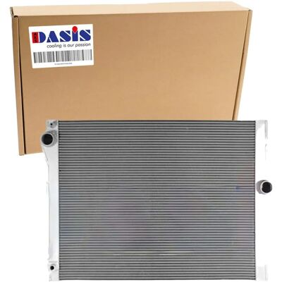 Aluminium radiator til BMW Alpina B7 - 600x495x32mm Aluminium radiator til BMW Alpina B7 - 600x495x32mm