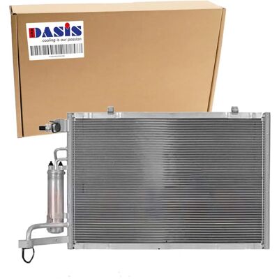 AKS DASIS 092057N Condensador de aire acondicionado para Ford - Compacto, aletas laminadas AKS DASIS 092057N Condensador de aire acondicionado para Ford - Compacto, aletas laminadas
