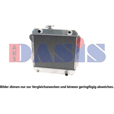 Radiador de coche de aluminio Aks Dasis - Para Ford Capri y Taunus Radiador de coche de aluminio Aks Dasis - Para Ford Capri y Taunus