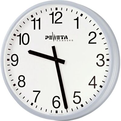 Peweta - Großraum-Wanduhr 52 cm - 52 cm - Wanduhr Peweta - Großraum-Wanduhr 52 cm - 52 cm - Wanduhr