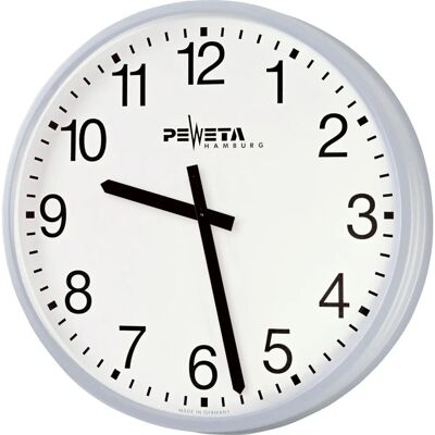 Peweta - Wanduhr Grossraum Ø52 - DIN-Balken - Batteriebetrieb Peweta - Wanduhr Grossraum Ø52 - DIN-Balken - Batteriebetrieb