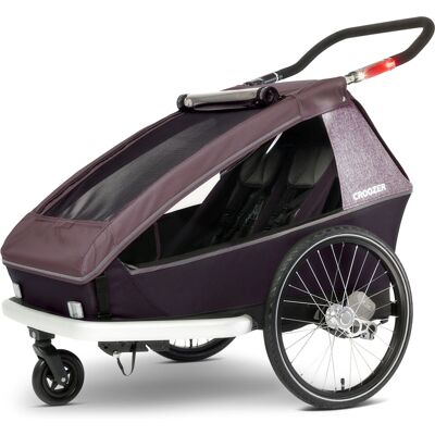 Croozer Kid Vaaya 2 - Kinderfahrradanhänger - Rot Croozer Kid Vaaya 2 - Kinderfahrradanhänger - Rot