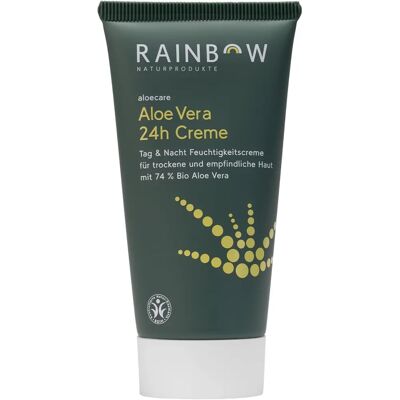 Rainbow Aloe Vera 24h Creme - Feuchtigkeit & Regeneration Rainbow Aloe Vera 24h Creme - Feuchtigkeit & Regeneration