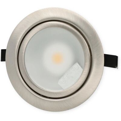 Nobile N 5020 Nickel-Gebürstet - LED Downlight - 3,3W - 190lm - Warmweiß Nobile N 5020 Nickel-Gebürstet - LED Downlight - 3,3W - 190lm - Warmweiß