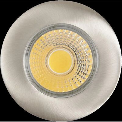 Nobile 1856870923 - LED-Deckeneinbaustrahler LB22 A 5068 T Flat nickel-geb 8W 930 38° IP44 - LED Downlight Nobile 1856870923 - LED-Deckeneinbaustrahler LB22 A 5068 T Flat nickel-geb 8W 930 38° IP44 - LED Downlight