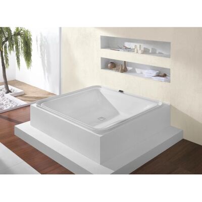 Hoesch Ergo Rechteck-Badewanne - Steuerpanel, 207,5 x 195 cm Hoesch Ergo Rechteck-Badewanne - Steuerpanel, 207,5 x 195 cm