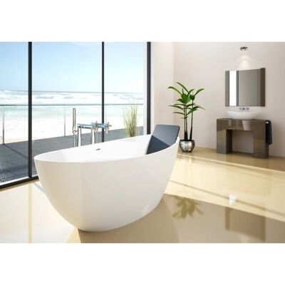 Hoesch Namur Bañera Ovalada Independiente - 1900x900mm - Blanco Hoesch Namur Bañera Ovalada Independiente - 1900x900mm - Blanco