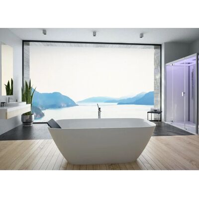 Hoesch Freistehende Badewanne LaSenia 180x80cm - Weiß Matt - Badewanne Hoesch Freistehende Badewanne LaSenia 180x80cm - Weiß Matt - Badewanne