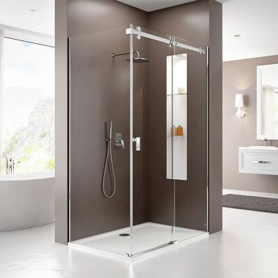 Hoesch Muna Eckdusche - 1300x900 - Rechts - Sicherheitsglas Hoesch Muna Eckdusche - 1300x900 - Rechts - Sicherheitsglas