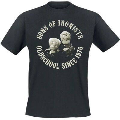 Le Muppet Show Sons Of Ironists - Kurzes T-Shirt - Schwarz Le Muppet Show Sons Of Ironists - Kurzes T-Shirt - Schwarz