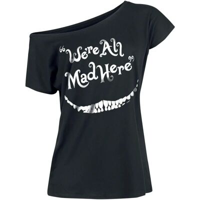 Disney Alice Kurzarm T-Shirt - Cheshire Katze - Wir sind alle verrückt hier - T-Shirt Manches courtes - Produkttyp Disney Alice Kurzarm T-Shirt - Cheshire Katze - Wir sind alle verrückt hier - T-Shirt Manches courtes - Produkttyp