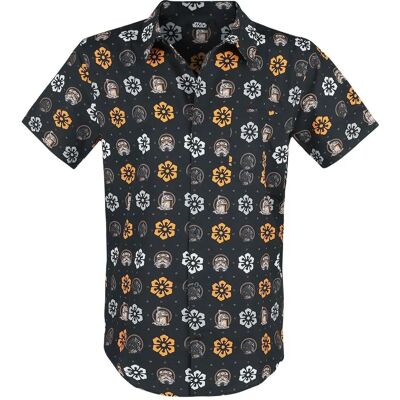 Star Wars Paisley Monger Kurzarm Hemd - Herren - Mehrfarbig - Regulär Passform Star Wars Paisley Monger Kurzarm Hemd - Herren - Mehrfarbig - Regulär Passform