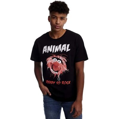 The Muppets Animal Lyhythihainen Puuvillainen T-Paita - T-Shirt The Muppets Animal Lyhythihainen Puuvillainen T-Paita - T-Shirt