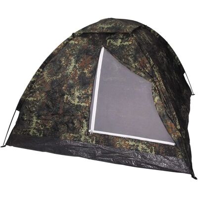 Namiot kempingowy MFH Mono Dom - 3 osoby - Flecktarn Namiot kempingowy MFH Mono Dom - 3 osoby - Flecktarn