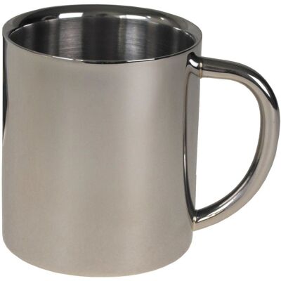 FOX OUTDOOR - Cup 250ml - Stainless Steel - Silver - Cup FOX OUTDOOR - Cup 250ml - Stainless Steel - Silver - Cup