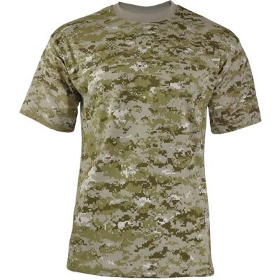 MFH Digital Desert - 100% bawełna - 170 g/m2 - US Army - T-shirt MFH Digital Desert - 100% bawełna - 170 g/m2 - US Army - T-shirt