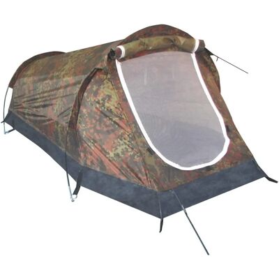 Namiot MFH Schwarzenberg Flecktarn - Lekki, Wodoodporny Dla 1 Osoby Namiot MFH Schwarzenberg Flecktarn - Lekki, Wodoodporny Dla 1 Osoby