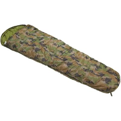 MFH NEMECKO Śpiwór - Izolowany, woodland, 450g/m2 MFH NEMECKO Śpiwór - Izolowany, woodland, 450g/m2
