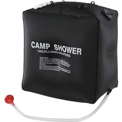 MFH Max Fusch Bärbar Solenergi Turistdusch - 40L MFH Max Fusch Bärbar Solenergi Turistdusch - 40L