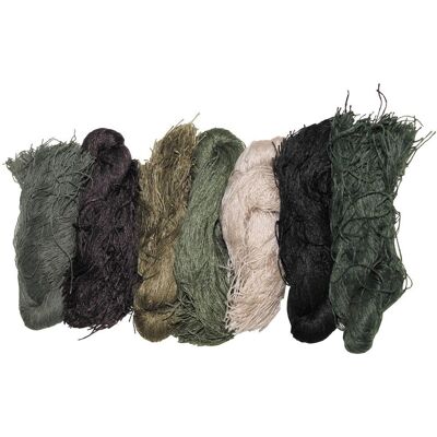 MFH - Ghillie Making Kit 7 Colors - Polyester - Ghillie kit - Publicité MFH - Ghillie Making Kit 7 Colors - Polyester - Ghillie kit - Publicité