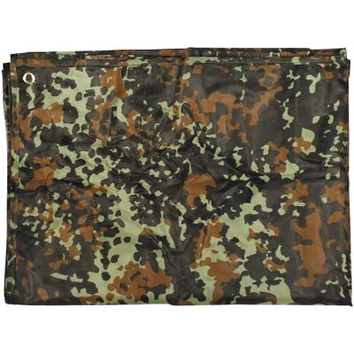 MFH Militär & Abenteuer Flecktarn Tarp 300x300cm - Vielzweck Wasserdichtes Abdeckplane MFH Militär & Abenteuer Flecktarn Tarp 300x300cm - Vielzweck Wasserdichtes Abdeckplane