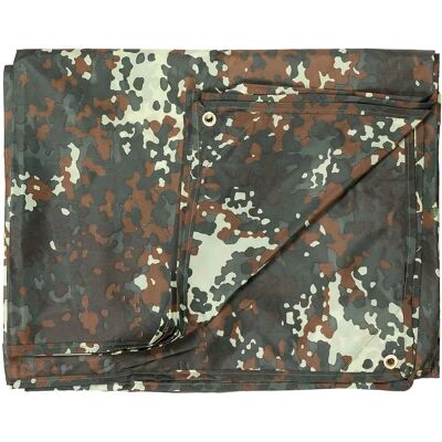MFH Flecktarn Tarp 3x4m Wasserdicht - Planen MFH Flecktarn Tarp 3x4m Wasserdicht - Planen