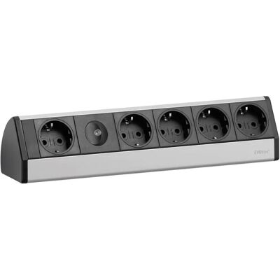 Evoline 93000013 Steckdosenleiste - Kinderschutz, 4 Steckdosen, 3 m Kabel Evoline 93000013 Steckdosenleiste - Kinderschutz, 4 Steckdosen, 3 m Kabel