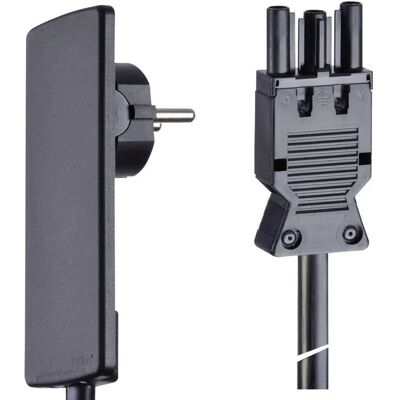 Câble d'alimentation WIELAND 1,5m avec GST 18 Noir - Publicité Câble d'alimentation WIELAND 1,5m avec GST 18 Noir - Publicité