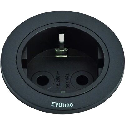 Prese di corrente EVOline 159280000900 - Sicurezza VDE, cavo 3m Prese di corrente EVOline 159280000900 - Sicurezza VDE, cavo 3m