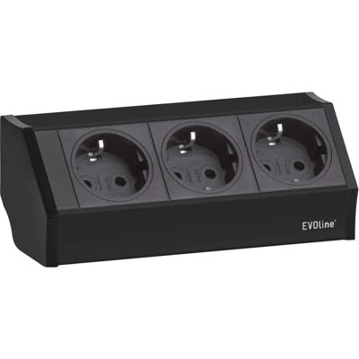 Evoline V-Dock Verlengsnoer - 3 x Schuko - 2.50 m Evoline V-Dock Verlengsnoer - 3 x Schuko - 2.50 m