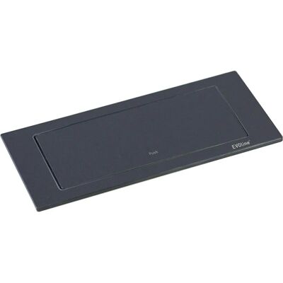 Schulte Evoline BackFlip Schwarz Matt 2 Steckdosen 1 USB-C - Steckdose Schulte Evoline BackFlip Schwarz Matt 2 Steckdosen 1 USB-C - Steckdose
