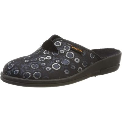 FISCHER Herren Schuhe, Weit, Grau-Blau, Hausschuhe FISCHER Herren Schuhe, Weit, Grau-Blau, Hausschuhe