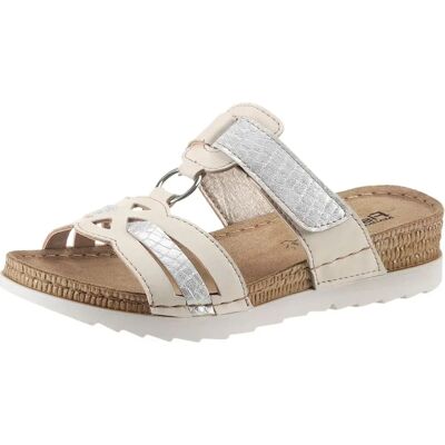 FISCHER Damen Weiße Weitpassende Leichte Sandalen FISCHER Damen Weiße Weitpassende Leichte Sandalen