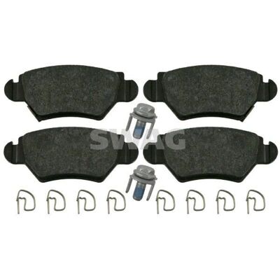 Set plăcuțe de frână pentru puntea spate SWAG 40 91 6445 - Opel, Vauxhall Set plăcuțe de frână pentru puntea spate SWAG 40 91 6445 - Opel, Vauxhall