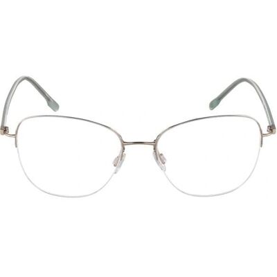 Rodenstock R7141 - Women, Gold, Light Green - Eyeglasses Rodenstock R7141 - Women, Gold, Light Green - Eyeglasses