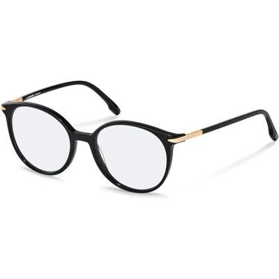 Rodenstock R5364 A000 Czarny Złoty Oprawki do okularów - Oprawki do okularów Rodenstock R5364 A000 Czarny Złoty Oprawki do okularów - Oprawki do okularów