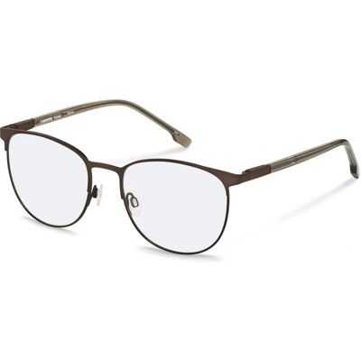Rodenstock R7148 D000 - Unisex metalowa oprawka - Brąz, Oliwkowa Rodenstock R7148 D000 - Unisex metalowa oprawka - Brąz, Oliwkowa