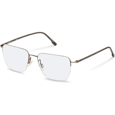 Rodenstock R7144 D000 Brown Dark Grey Eyewear Frames - Eyewear Frames Rodenstock R7144 D000 Brown Dark Grey Eyewear Frames - Eyewear Frames
