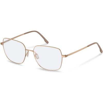 Rodenstock R2664 C000 Różowe Złoto Beżowe Oprawki Okularów - Oprawki Okularów Rodenstock R2664 C000 Różowe Złoto Beżowe Oprawki Okularów - Oprawki Okularów