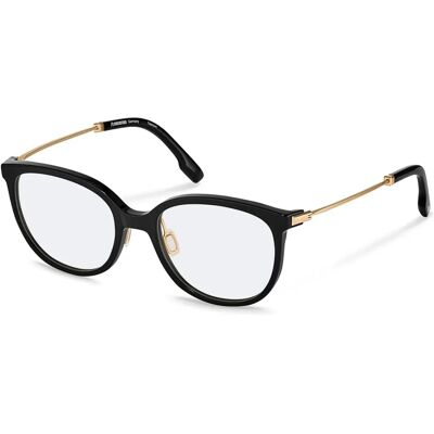 Rodenstock R8036 A000 Czarny Złoty Oprawki - Eyewear Frames Rodenstock R8036 A000 Czarny Złoty Oprawki - Eyewear Frames