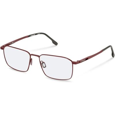 Rodenstock R7154 C000 Dark Red Grey Eyewear Frames - Eyewear Frames Rodenstock R7154 C000 Dark Red Grey Eyewear Frames - Eyewear Frames
